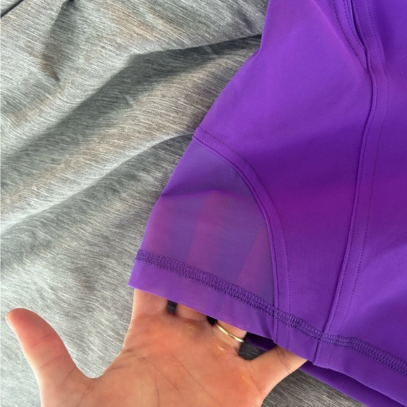 Lululemon wunder under mesh training shorts size 8 - Picture 2 of 3